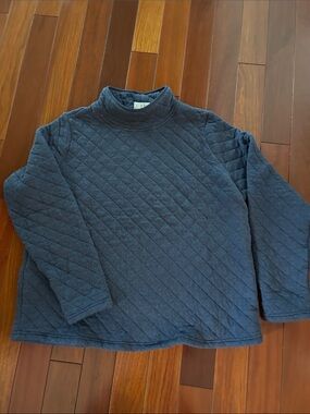 Orvis Quilted Mock Neck pull-over, XL